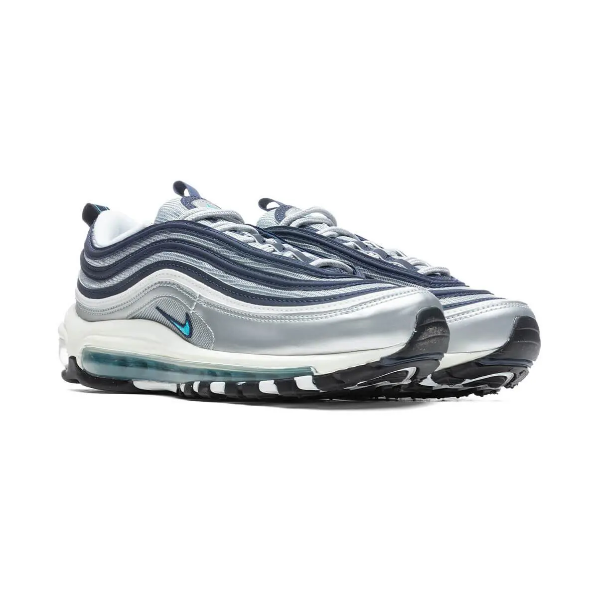 Nike shoes - DQ9131-001 - DQ9131-001 - Metallic Silver/Chlorine Blue 3