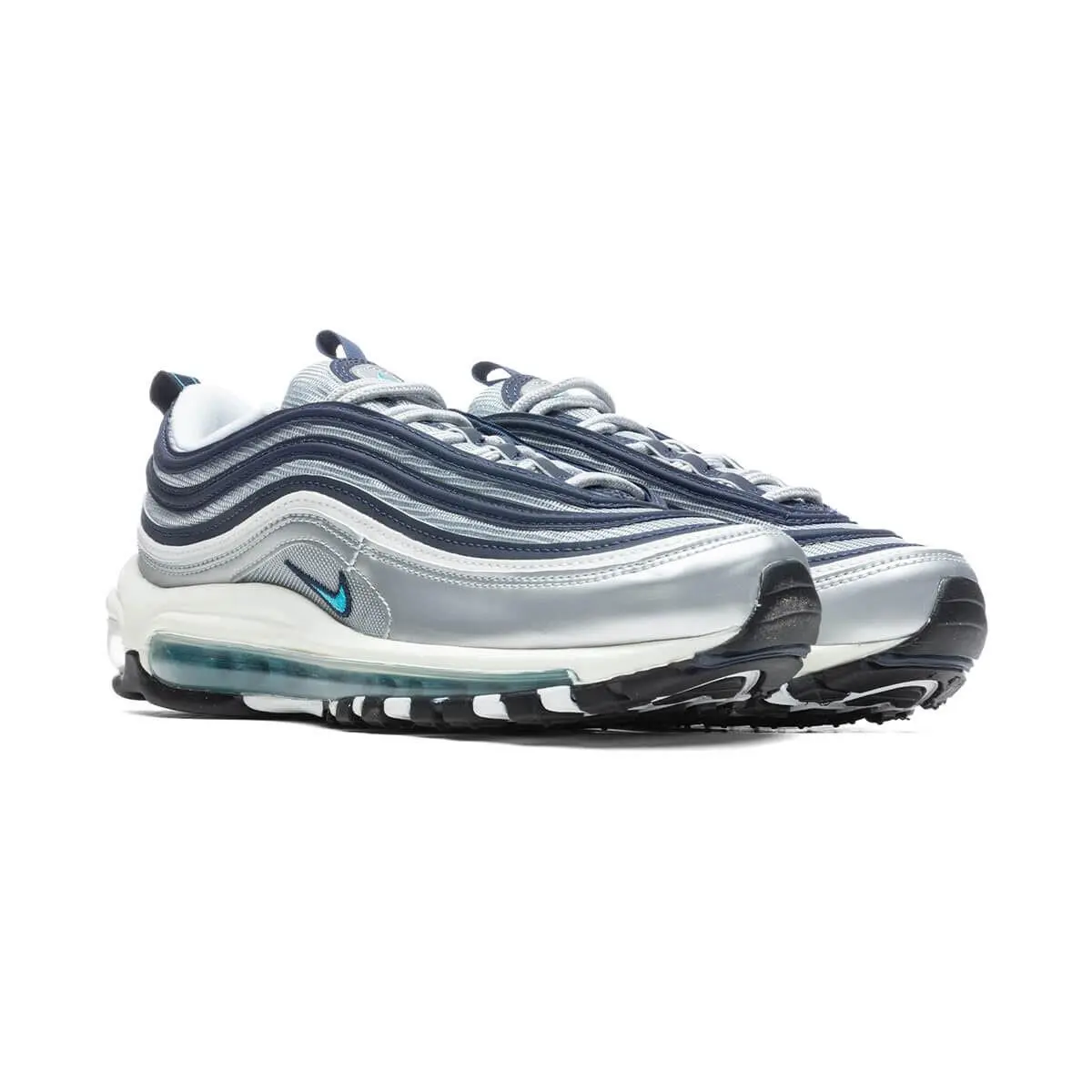 Nike shoes - DQ9131-001 - DQ9131-001 - Metallic Silver/Chlorine Blue 8