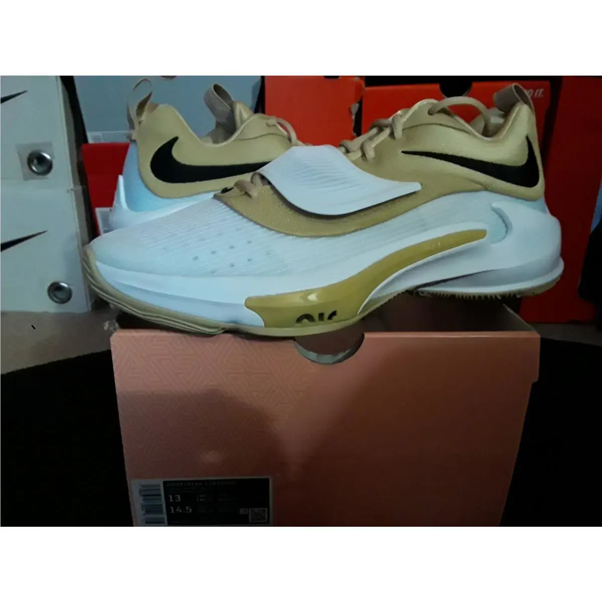 Nike shoes - Nike Zoom Freak 3 - Zoom Freak - DM7378 701 - Gold 0