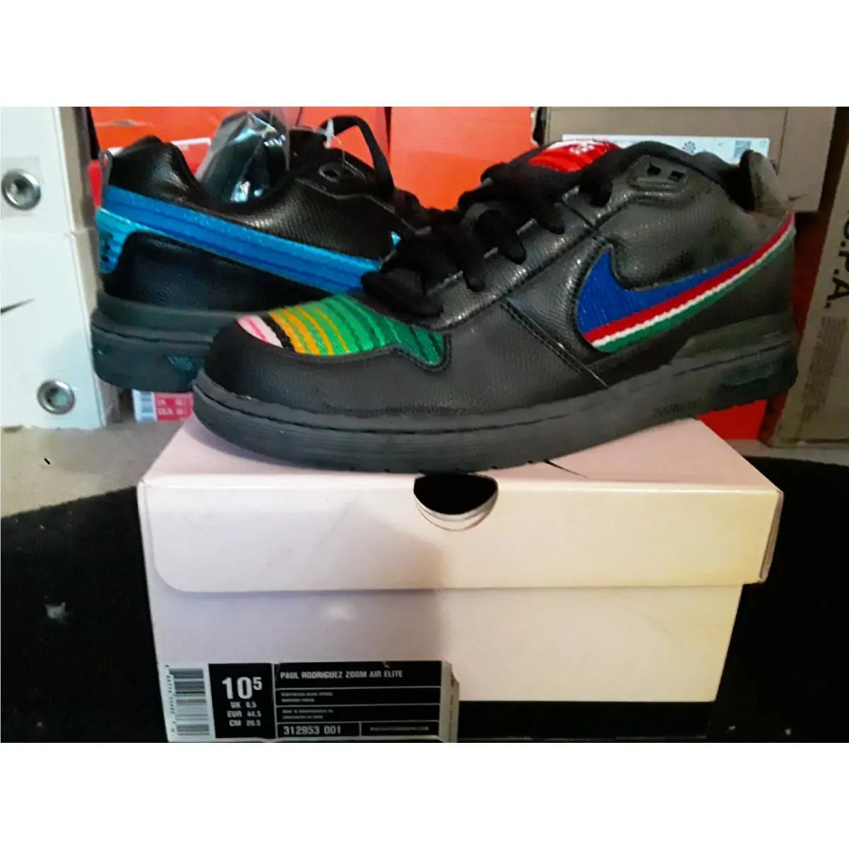 Nike shoes - Paul Rodriguez Zoom Air Elite - 312953-001 - Multicolor 0