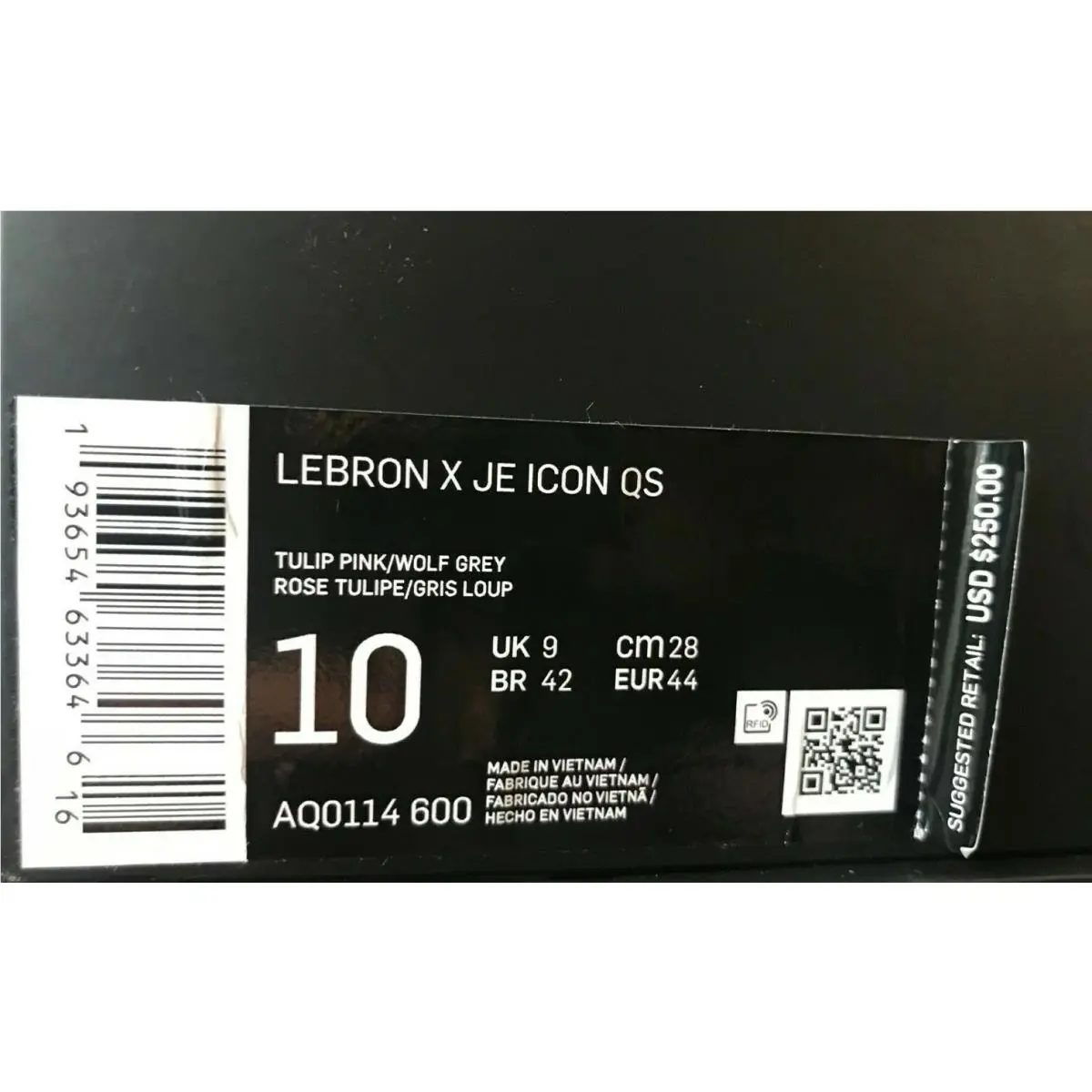 Nike shoes - Nike LeBron X JE - LeBron - Tulip Pink/Wolf Grey 21