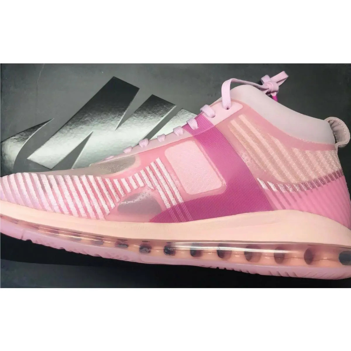 Nike shoes - Nike LeBron X JE - LeBron - Tulip Pink/Wolf Grey 22