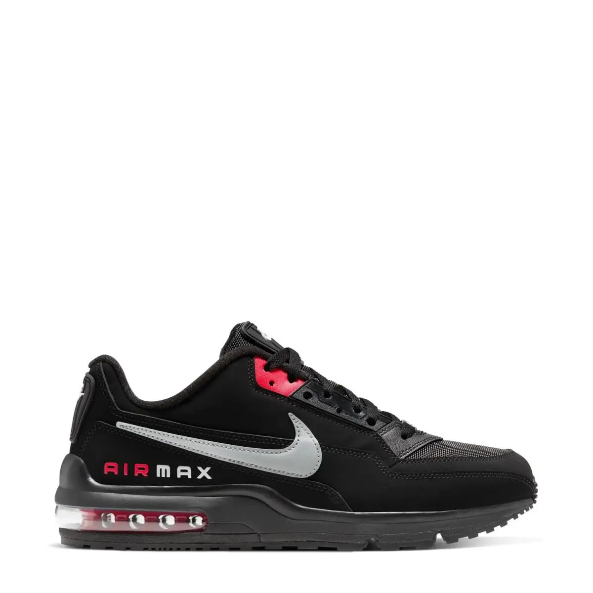Nike Men`s Air Max Ltd 3 Black Red Grey Casual Athletic - Black