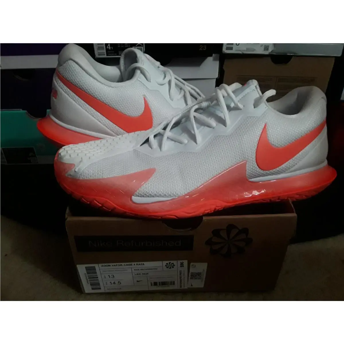 Nike shoes - Nike Court Air Zoom Vapor - DD1579-106 - White 5