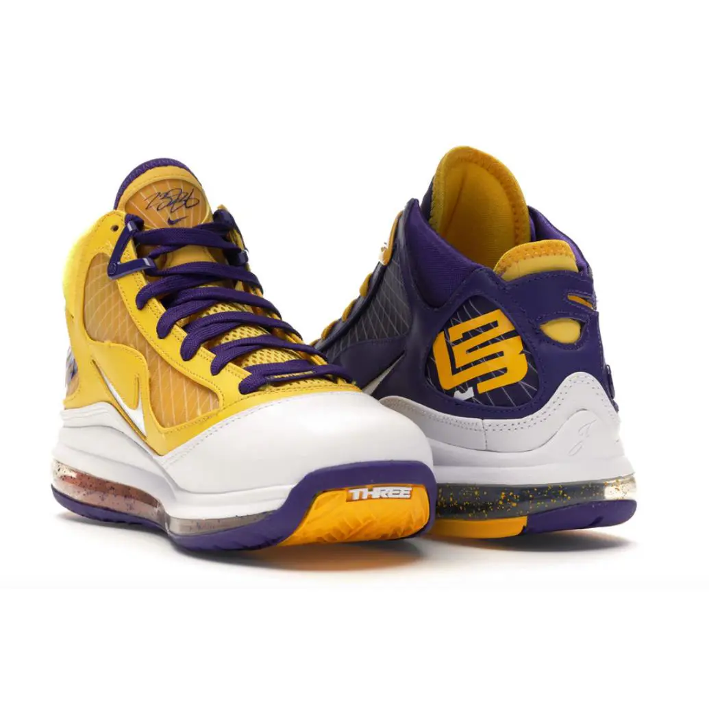 Nike shoes - Court Purple/White-Amarillo 3