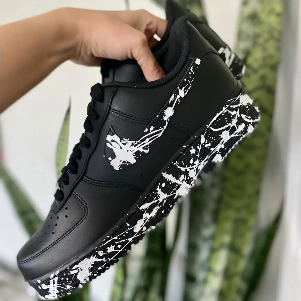 Nike shoes - Nike Air Force 1 - Air Force - DD8959-100 - Black 5