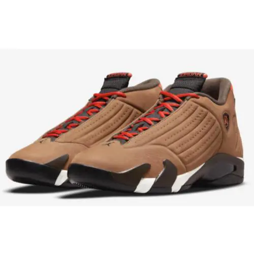 Nike shoes - Air Jordan 14 - Air - DO9406 200 - Archeo Brown/Red/Black/White 2