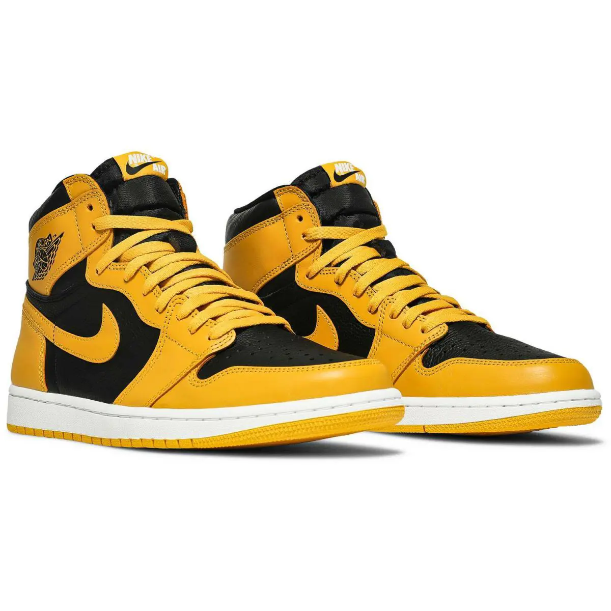 Nike shoes - Nike Air Jordan 1 Retro High OG - 555088-701 - Yellow 2