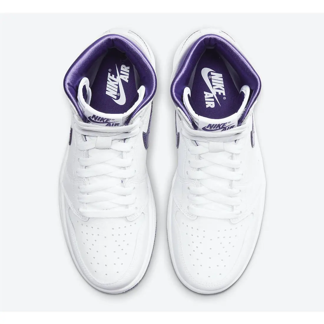 Nike shoes - Nike Womens Air Jordan 1 High - CD0461 151 - White 3