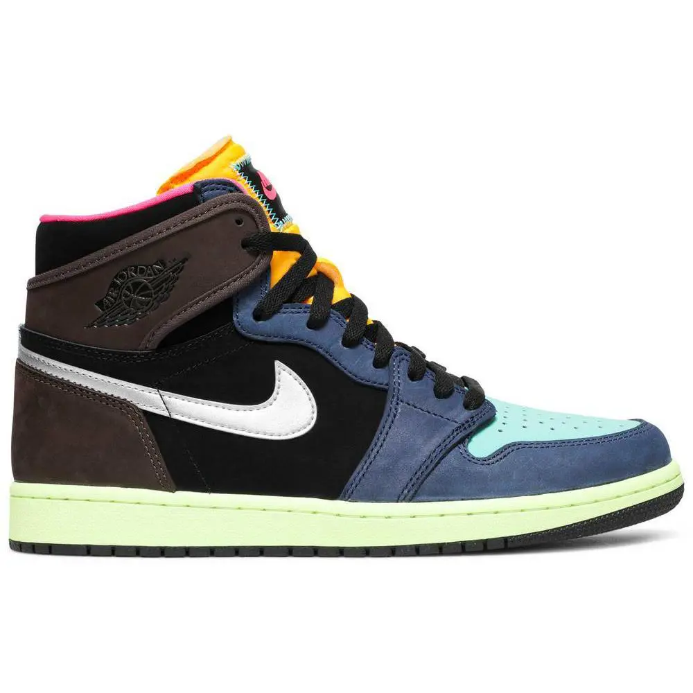 Men`s Nike Air Jordan Retro 1 High Tokyo Bio Hack Sneakers 555088 201