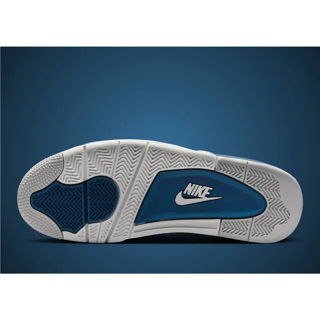Nike shoes - Air Jordan 4 - Air - Blue 4