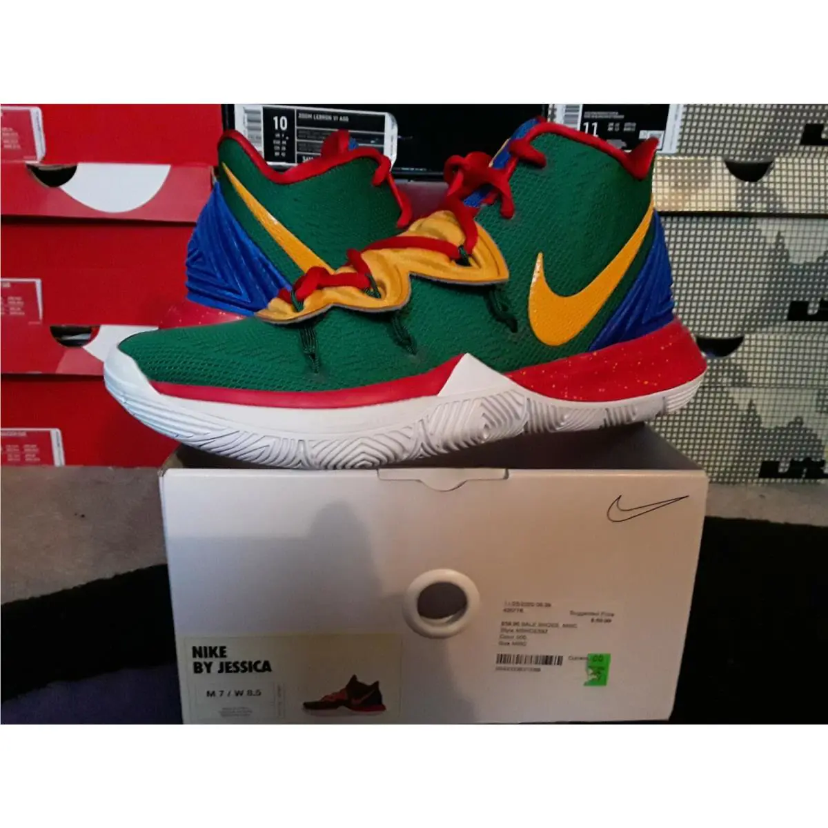Nike shoes - Nike Kyrie 5 - Kyrie - AV7917 991 - Multicolor 0