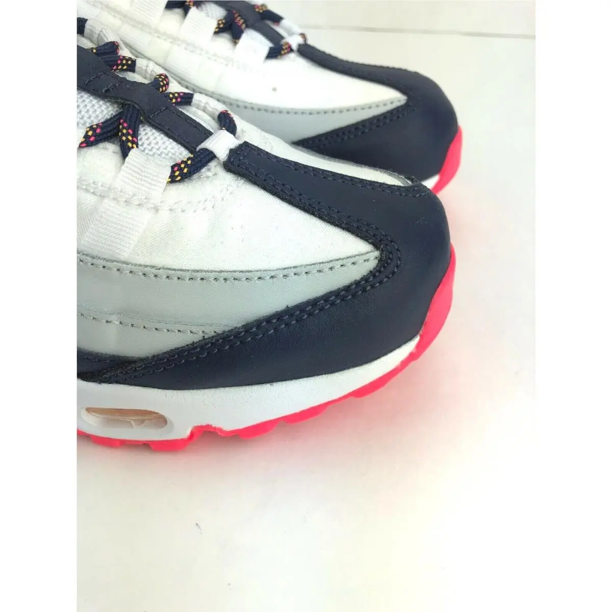 Nike shoes - Nike Air Max 95 - Air Max - 307960-405 - White, Manufacturer: Midnight Navy, Laser Orange, Pure Platinum 0