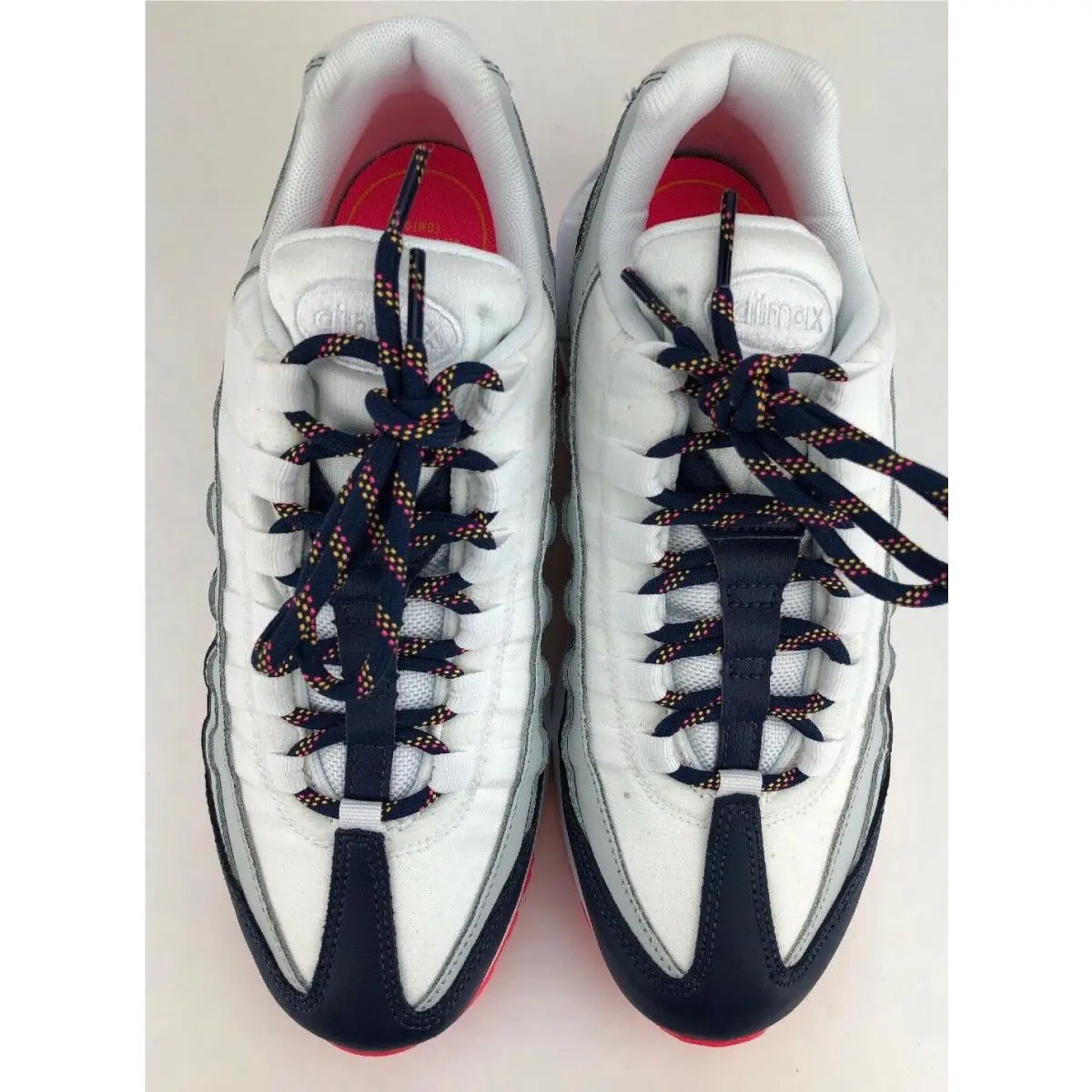 Nike shoes - Nike Air Max 95 - Air Max - 307960-405 - White, Manufacturer: Midnight Navy, Laser Orange, Pure Platinum 3