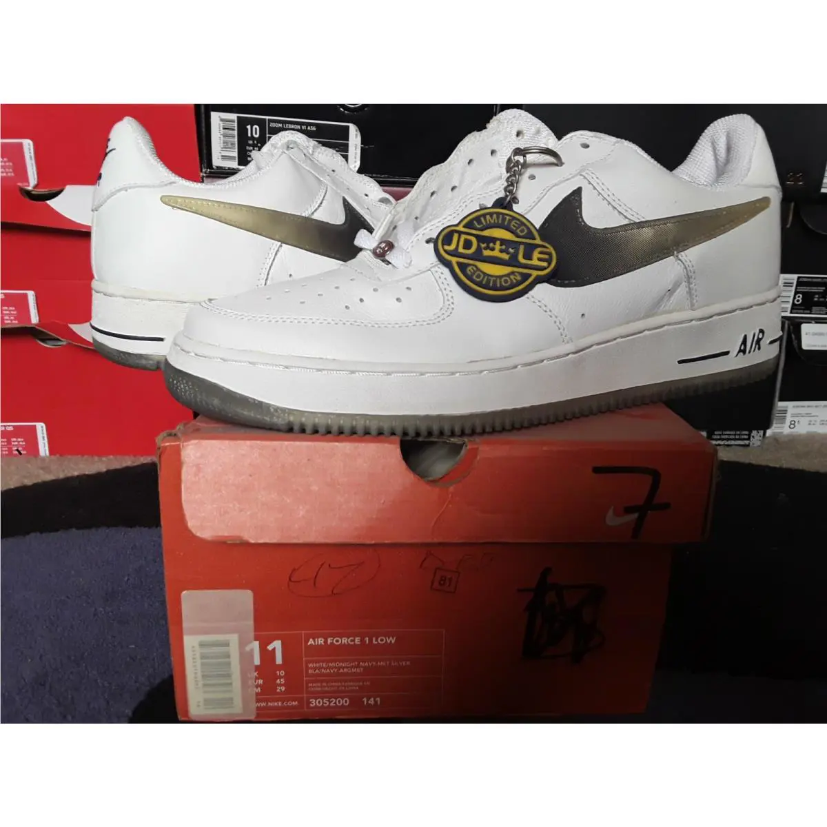 Nike shoes - Nike Air Force 1 - Air Force - 305200 141 - White 0