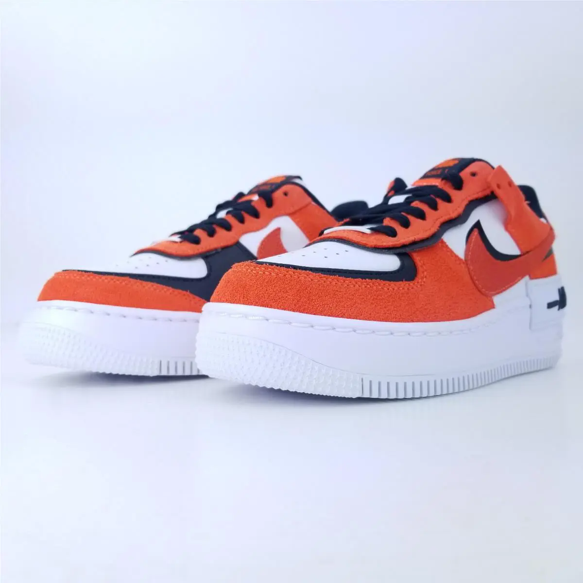 Nike shoes - Nike Air Force 1 - Air Force - Orange, Black 0
