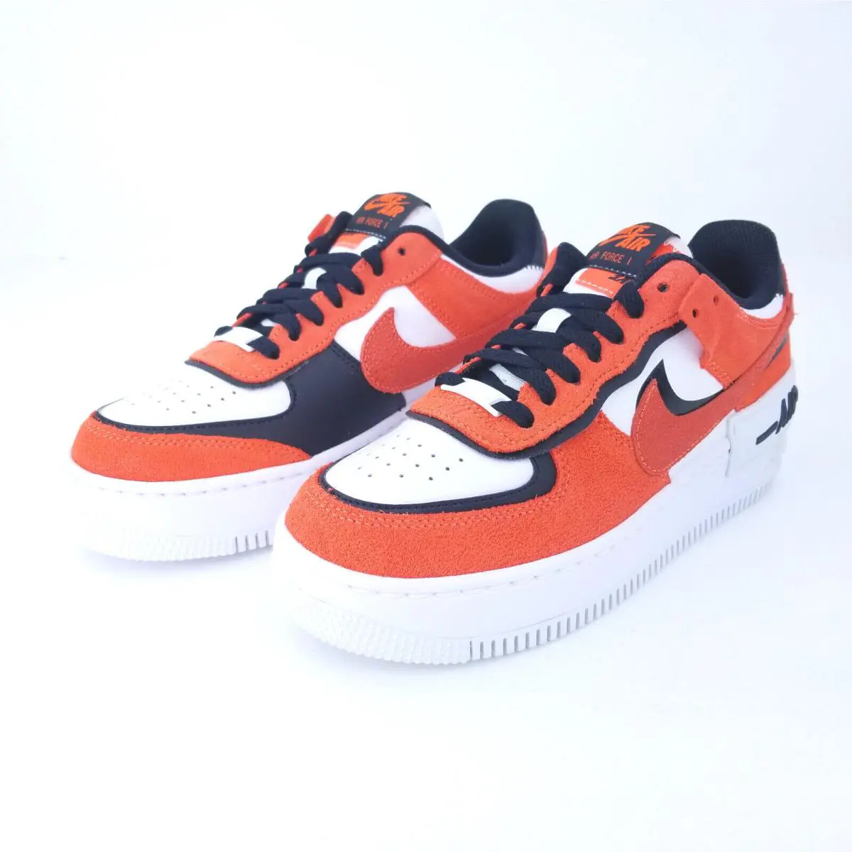 Nike shoes - Nike Air Force 1 - Air Force - Orange, Black 8
