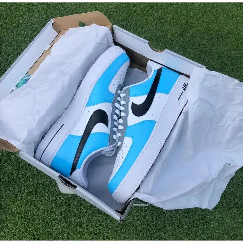 Nike shoes - Nike Air Force 1 - Air Force - DD8959-100 - Blue 4