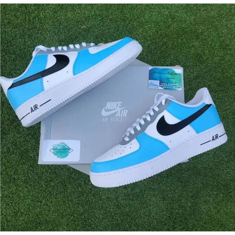 Nike shoes - Nike Air Force 1 - Air Force - DD8959-100 - Blue 5