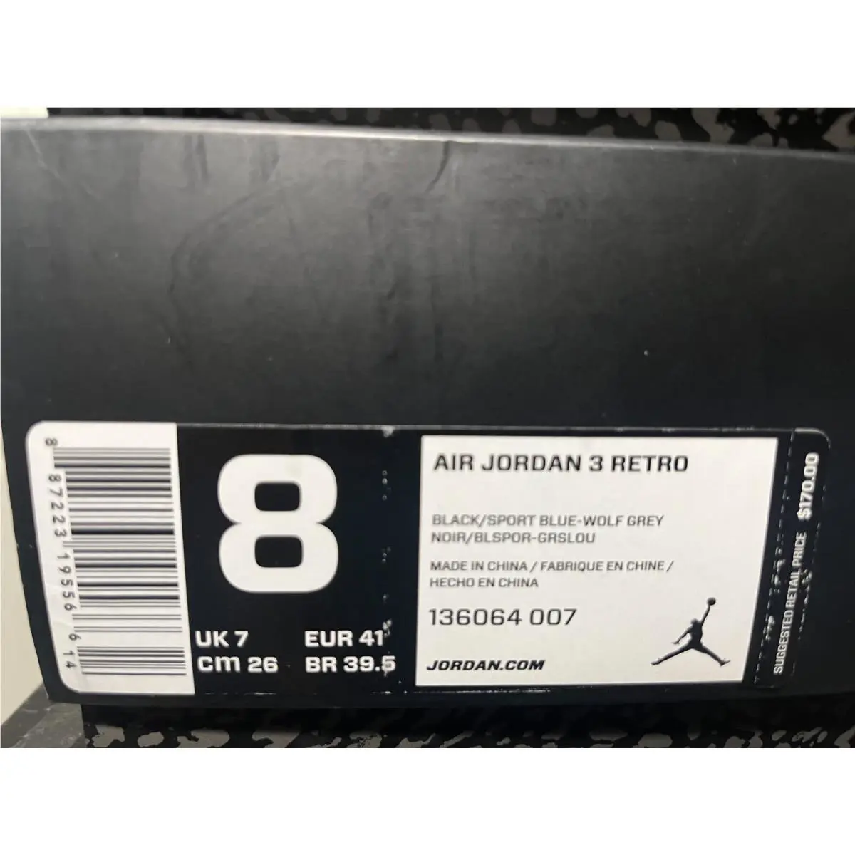 Nike shoes - Air Jordan 3 - Air - 136064-007 - Multicolor 0