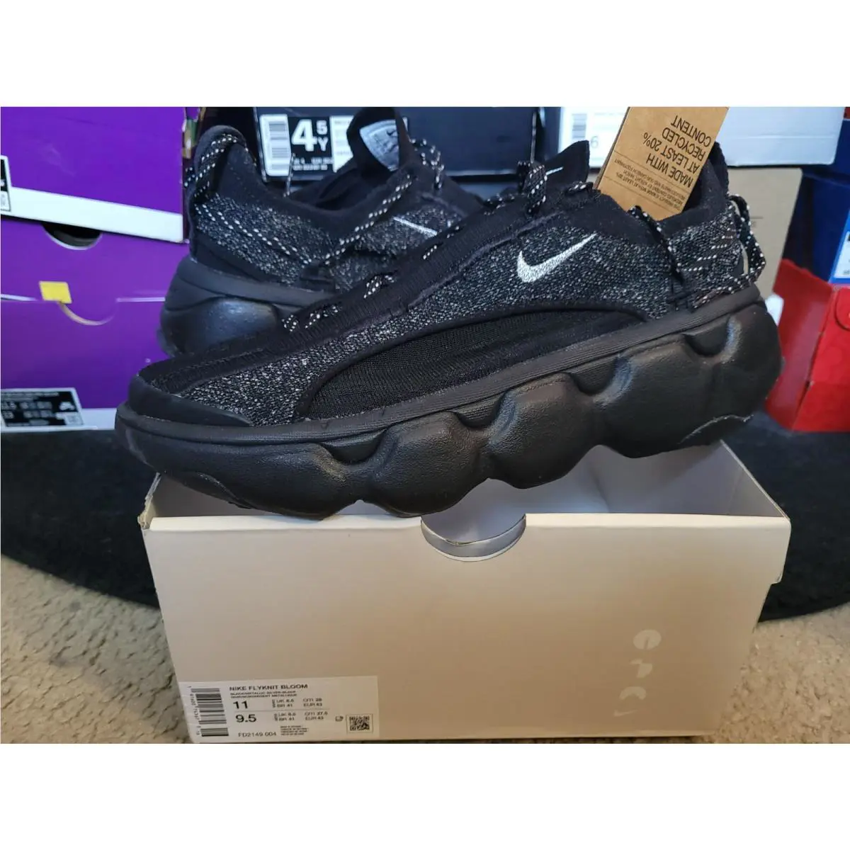 Nike shoes - Nike Air Max Flyknit - Air Max Flyknit - FD2149-004 - Black 6