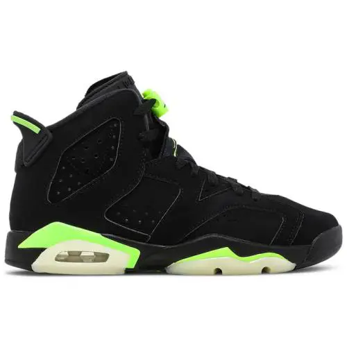 Nike shoes - Nike Air Jordan 6 - Air - Black/Electric Green 4
