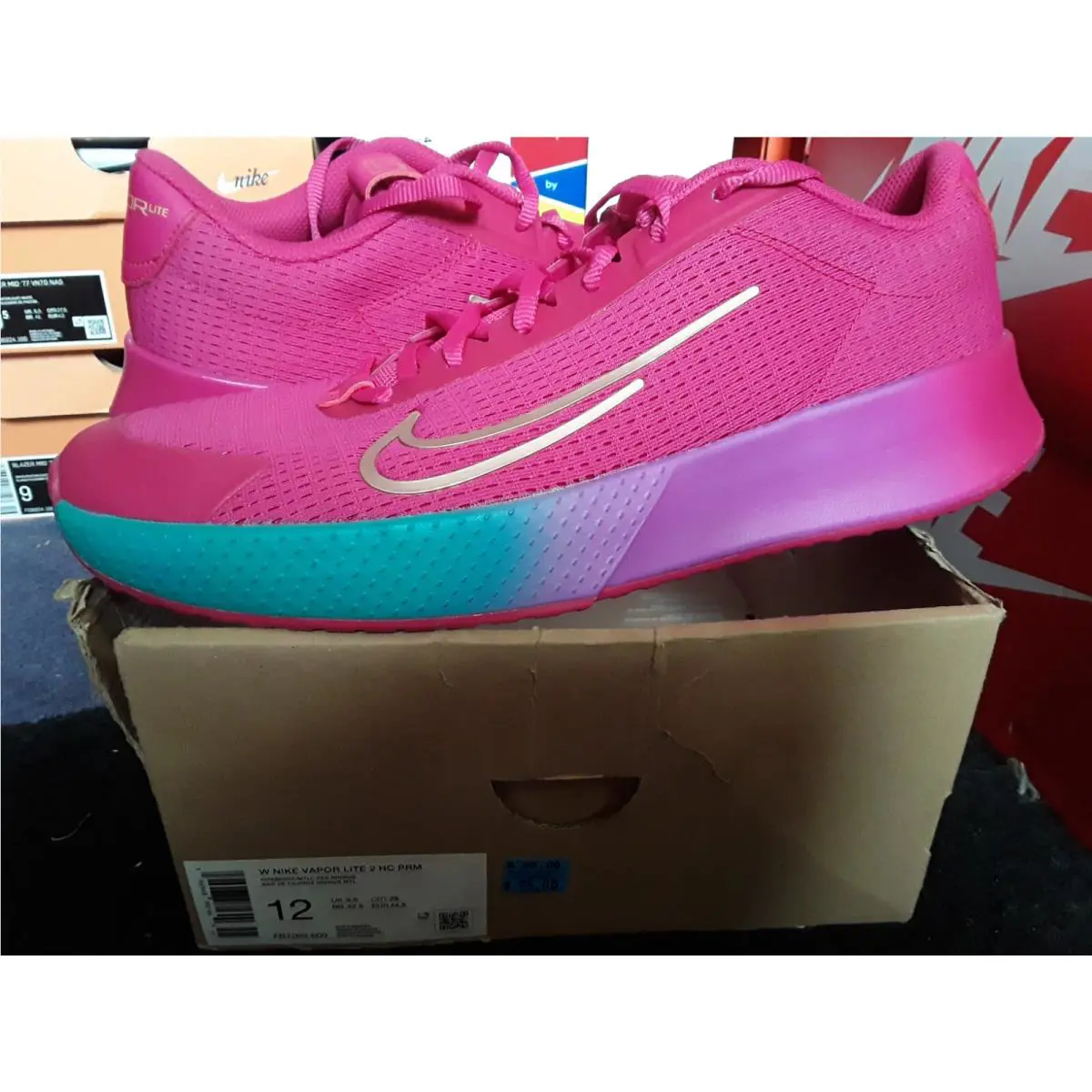 Nike shoes - Nike Air Zoom Vapor - Air Zoom Vapor - FB7065-600 - Purple 4
