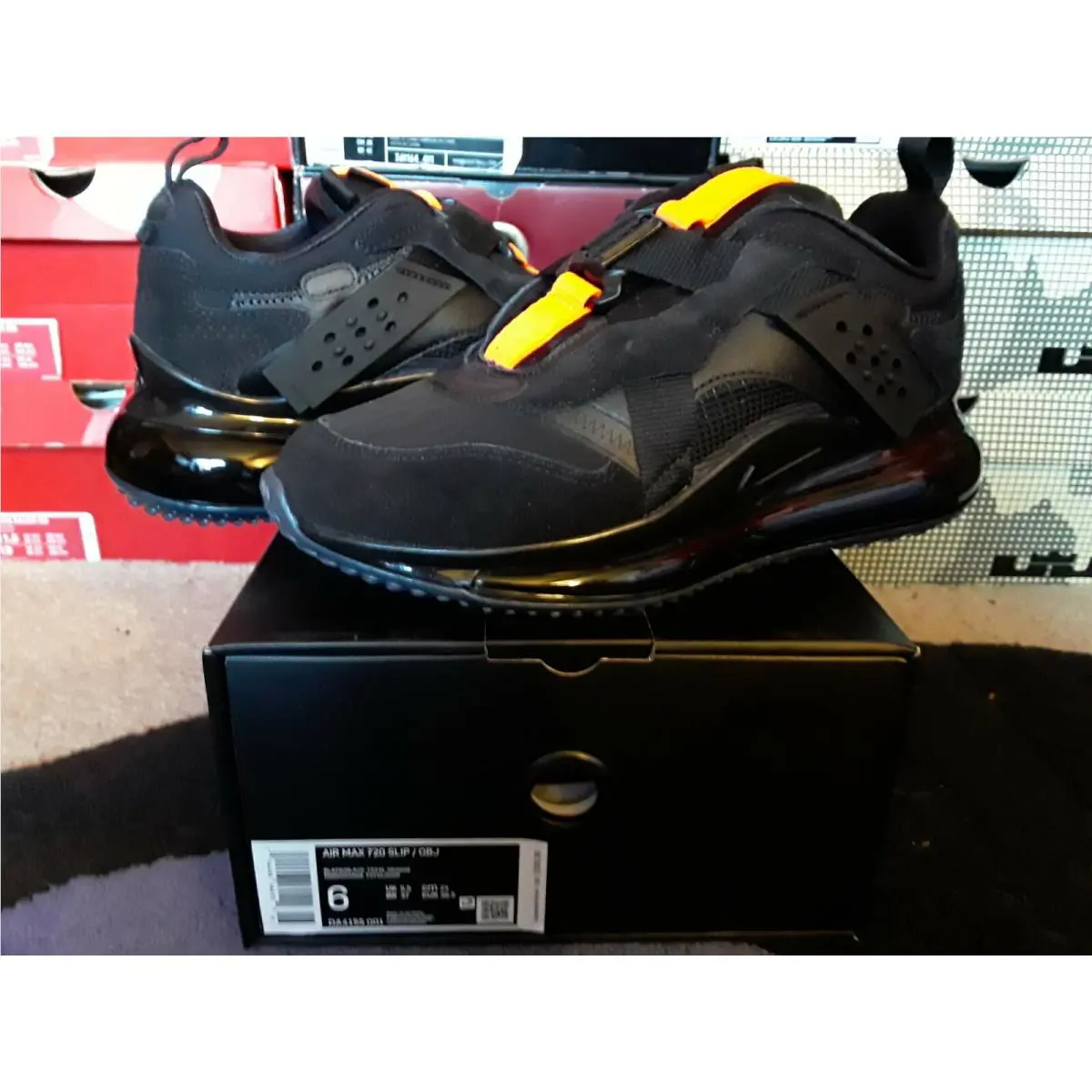 Nike shoes - Nike Air Max 720 - Air Max - DA4155 001 - Black 0