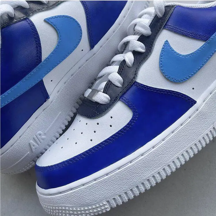 Nike shoes - Nike Air Force 1 - Air Force - CW2288-111 - White, Two Tone: Triple Blue 11