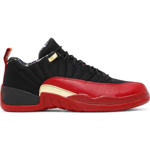 Nike shoes - Jordan Retro 12 - Retro - DC1059 001 - Black/Metallic Gold/Varsity Red 1