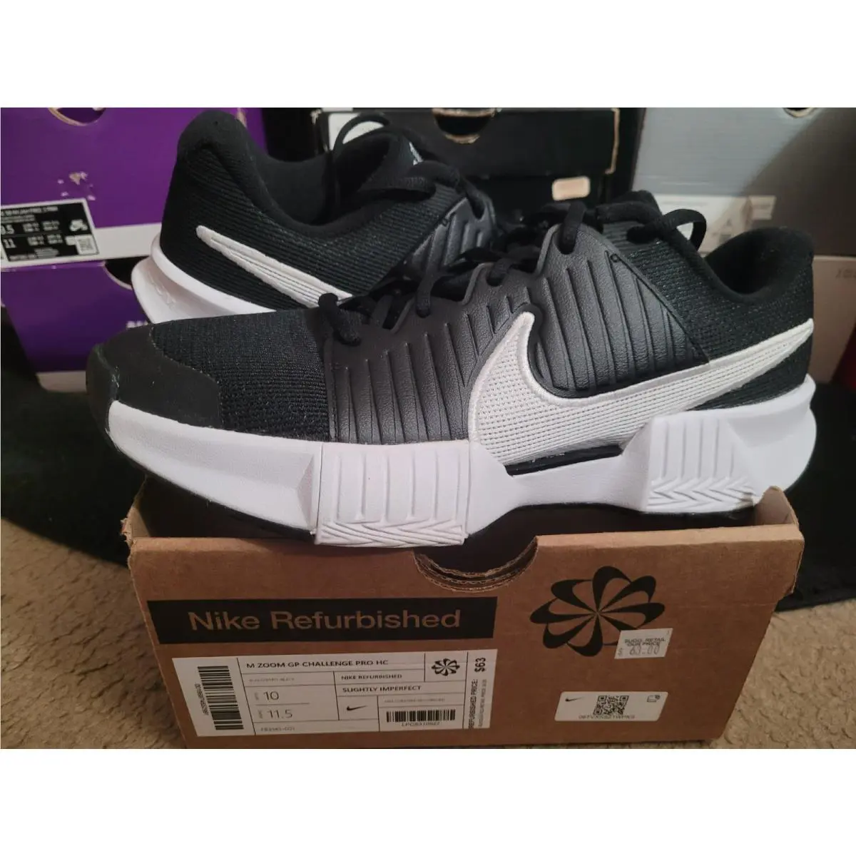 Nike shoes - Zoom Challenge GP Pro HC - FB3145 001 - Black 7