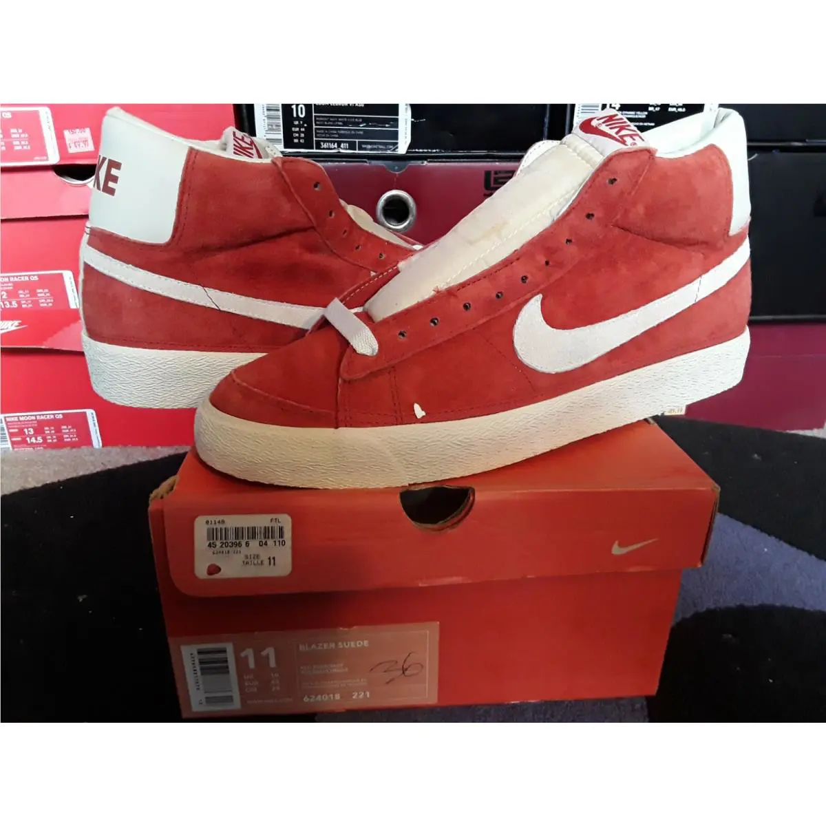 Nike shoes - Nike Air Blazer - Air Blazer - 624018 221 - Red 0
