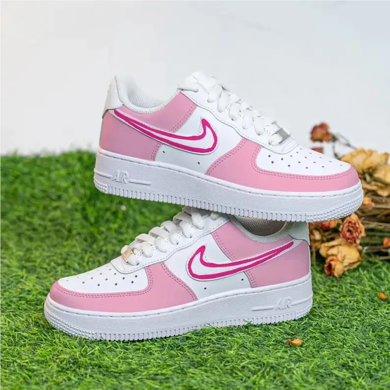 Nike shoes - Nike Air Force 1 - Air Force - DD8959-100 - Pink 19