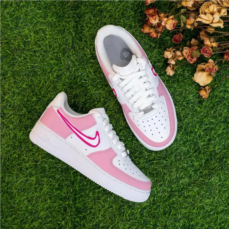 Nike shoes - Nike Air Force 1 - Air Force - DD8959-100 - Pink 27