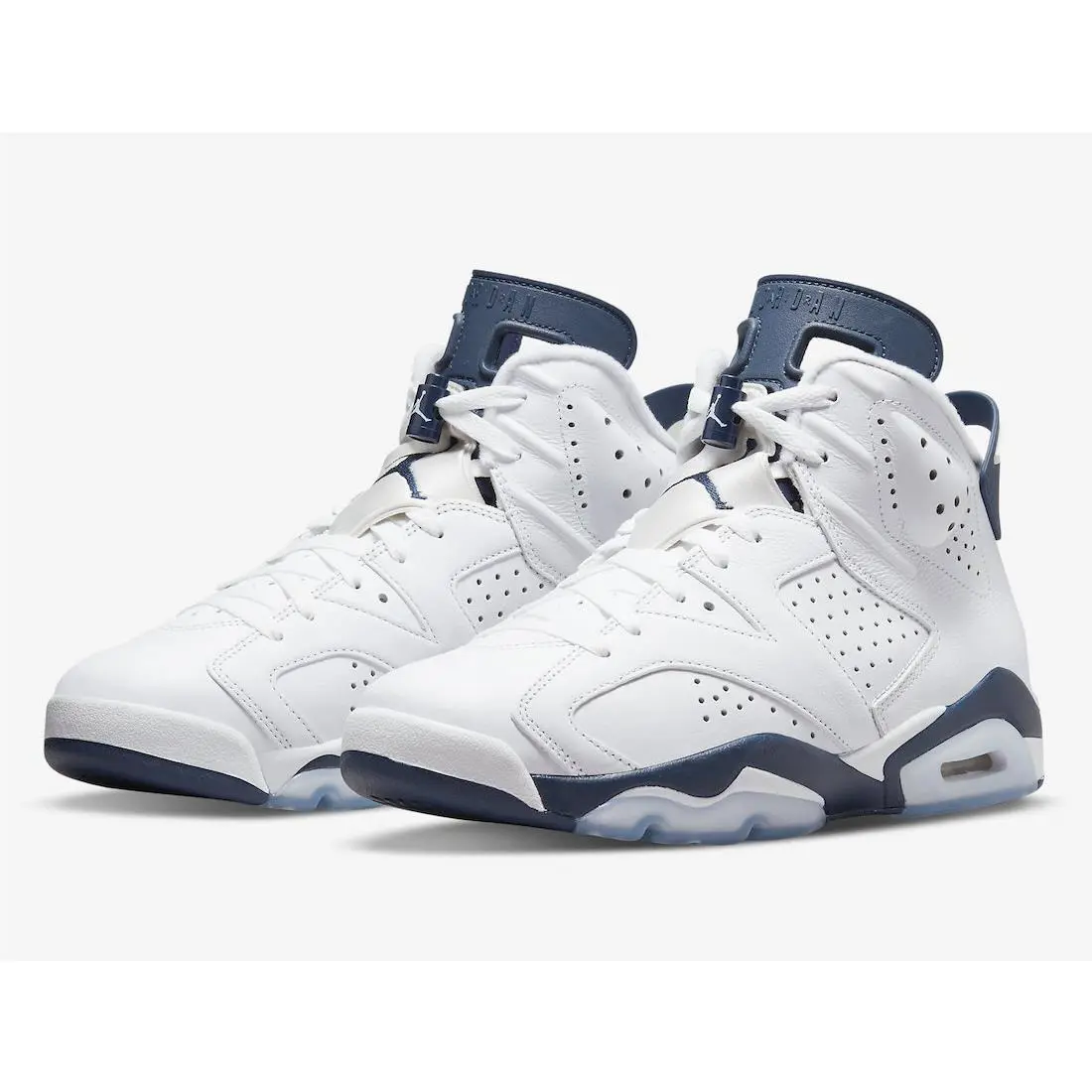 Nike shoes - Jordan Retro 6 - Retro - CT8529 141 - White/Midnight Navy 0
