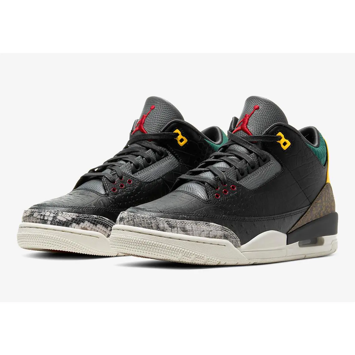 Nike shoes - Jordan Retro 3 - Retro - CV3583 003 - Black/White/Gorge Green 0