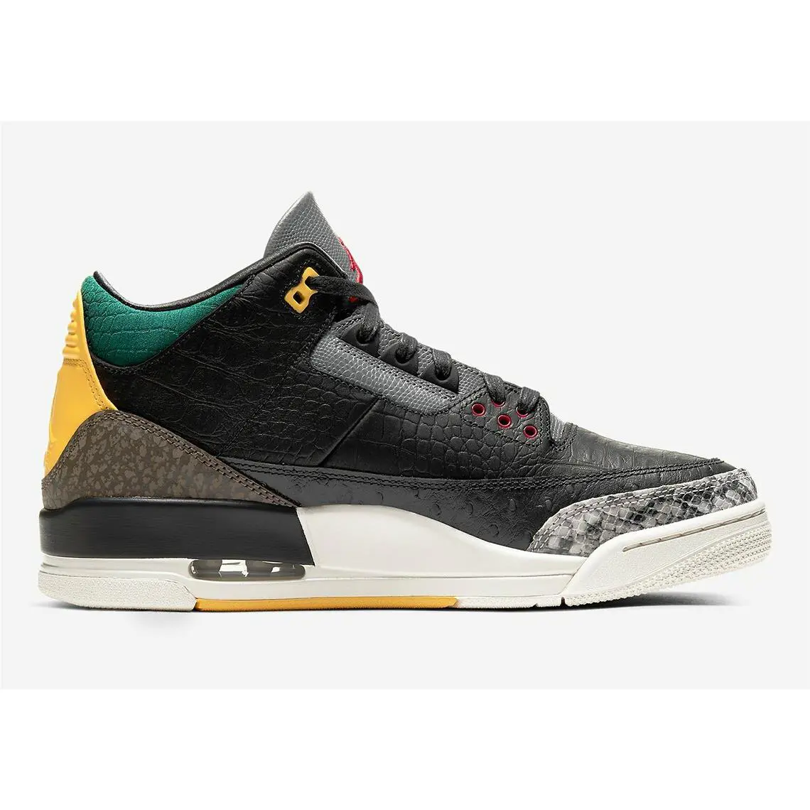 Nike shoes - Jordan Retro 3 - Retro - CV3583 003 - Black/White/Gorge Green 1