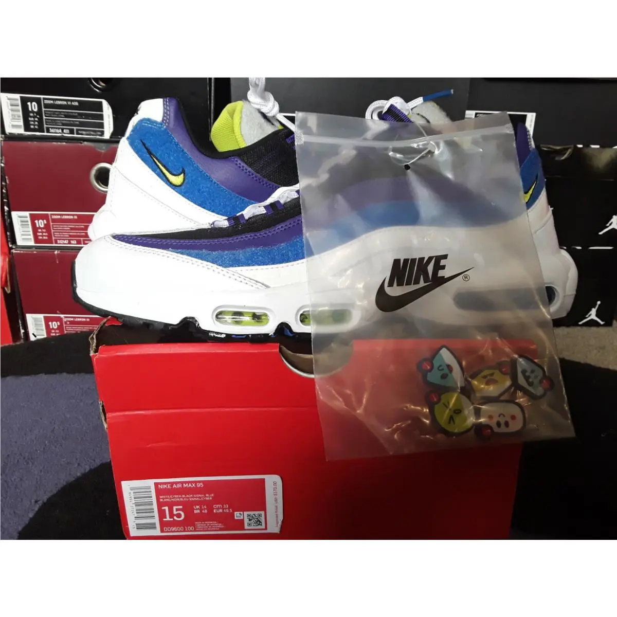 Nike shoes - Nike Air Max 95 - Air Max - DD9600 100 - White 0