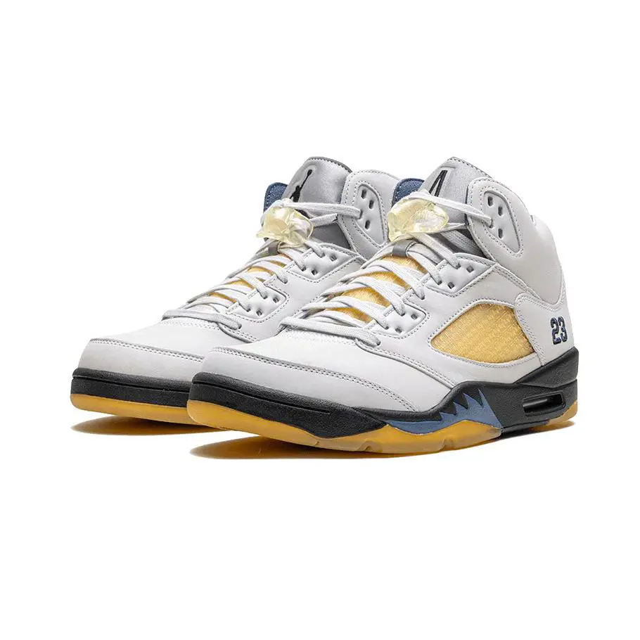 Nike shoes - Air Jordan 5 - Air - FZ5758 004 - Photon Dust/Black/Diffused Blue/Pale Ivory 1
