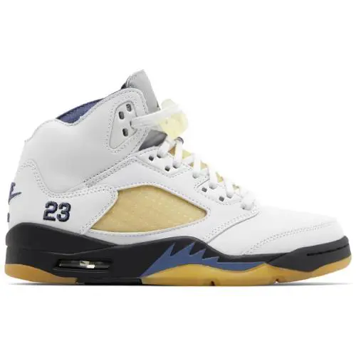 Nike shoes - Air Jordan 5 - Air - FZ5758 004 - Photon Dust/Black/Diffused Blue/Pale Ivory 4