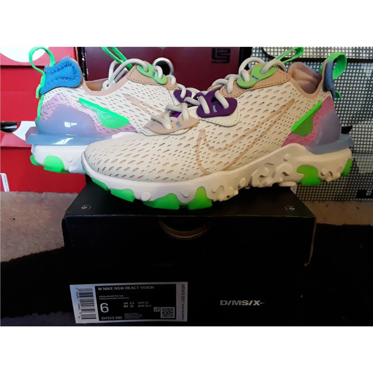 Nike shoes - Nike React Vision - React Vision - CI7523-200 - Multicolor 0