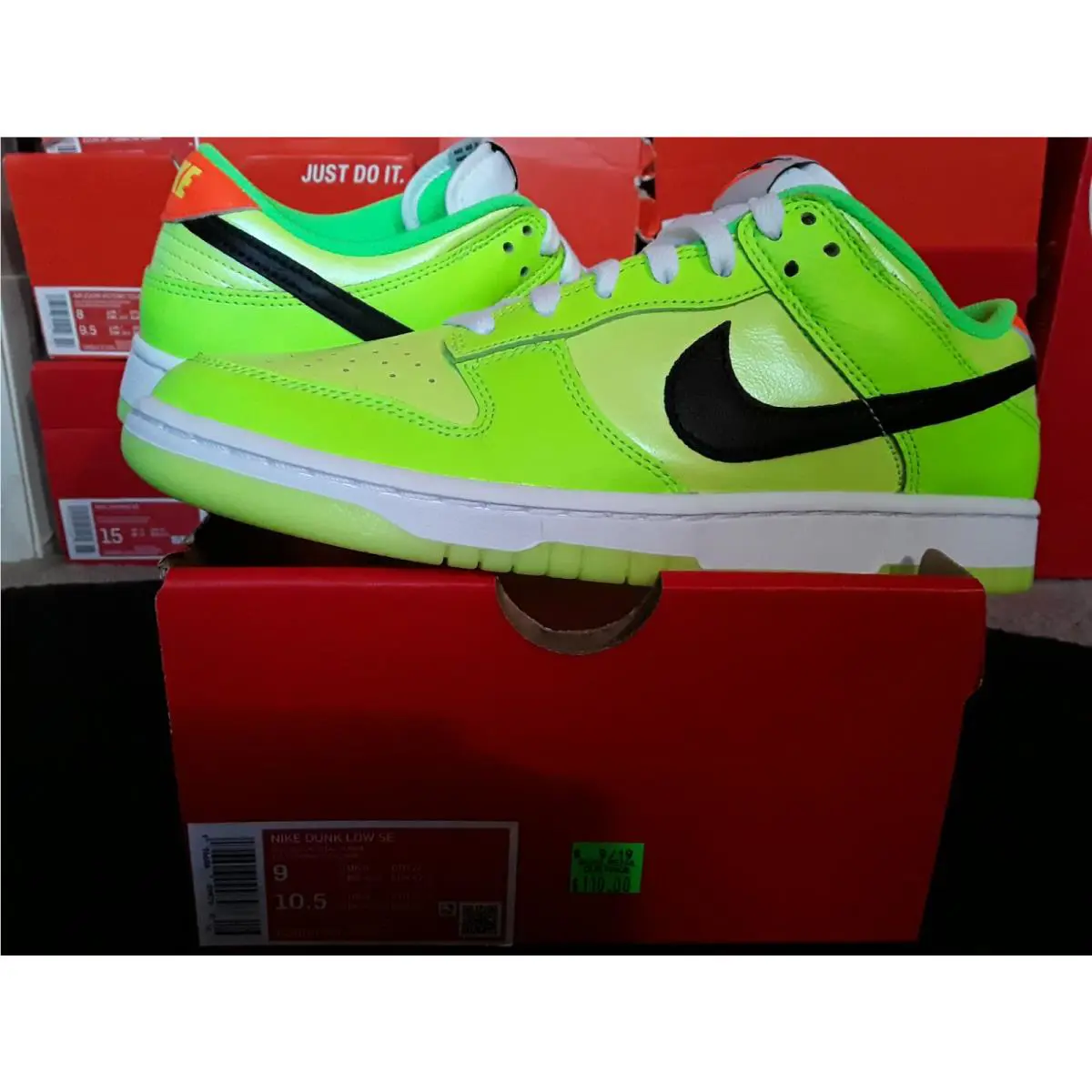 Nike shoes - Nike Dunk Low - Dunk Low - FJ4610 702 - Green 0