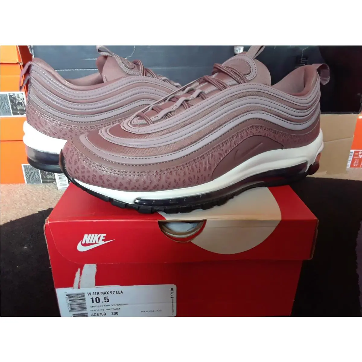 Nike shoes - Nike Air Max 97 - Air Max - AQ8760-200 - Purple 0