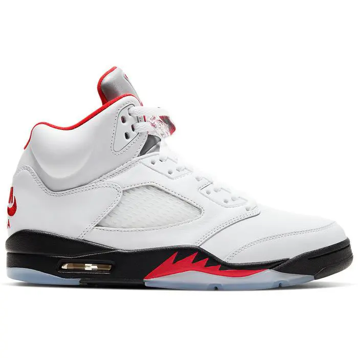 Nike shoes - Jordan 5 - DA1911 102 - Red/White/Black 2