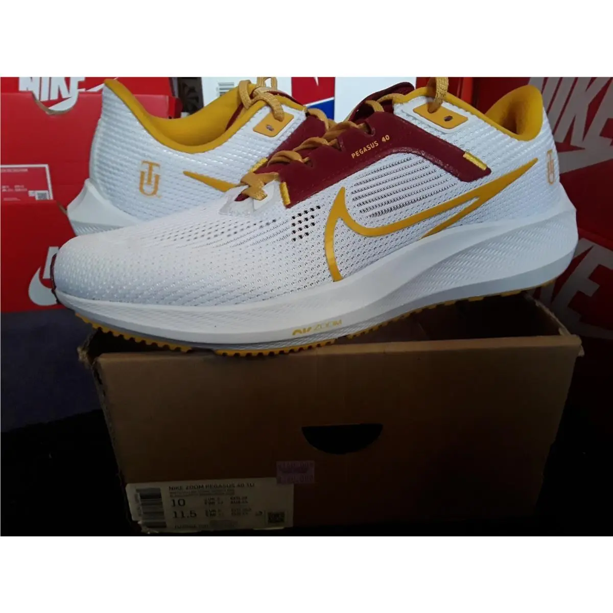 Nike shoes - Nike Air Zoom Pegasus 40 - DZ6004-100 - White 4