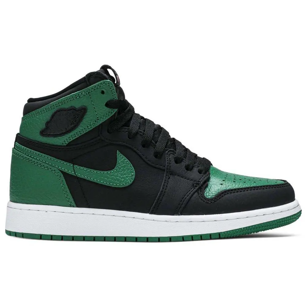 Nike shoes - Air Jordan 1 - Air - 575441 030 - Black/Pine Green/White/Gym Red 1
