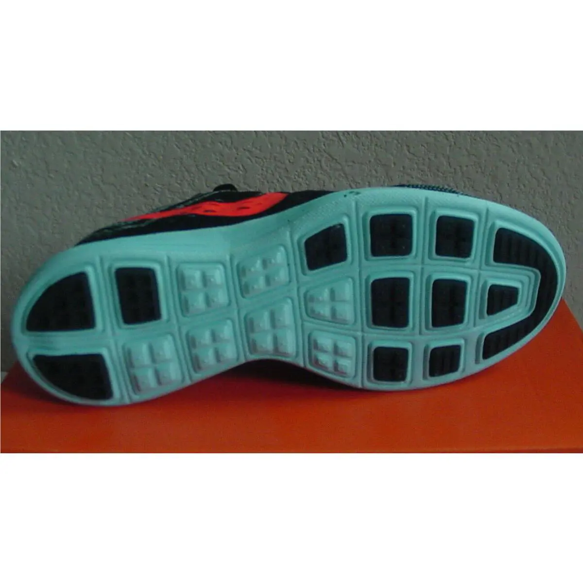 Nike shoes - Nike Lunar Tempo - Lunar Tempo - 705462-006 - Black, Aqua Blue, Orange 3