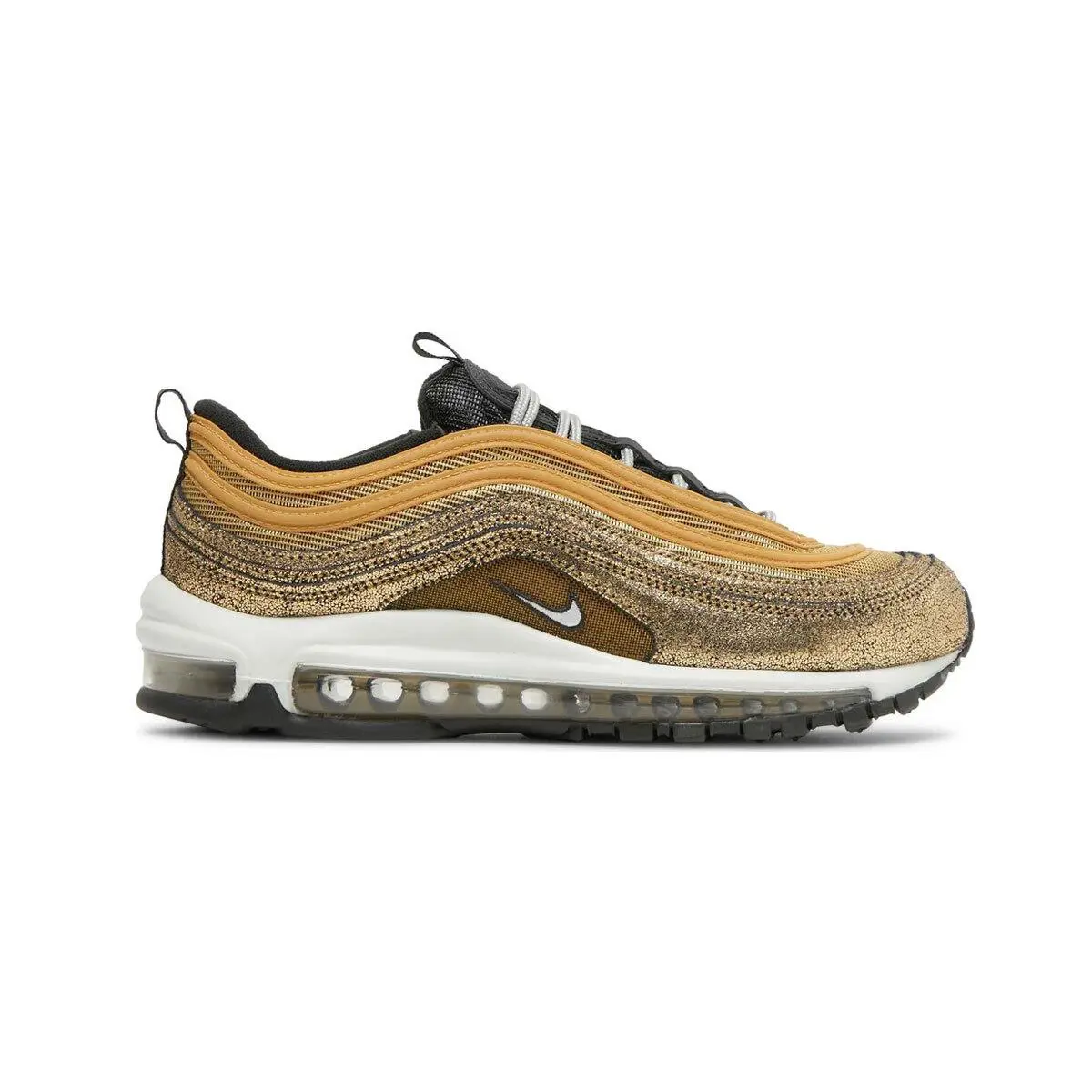 Nike Women`s Air Max 97 Golden Gals DO5881-700 Metallic Gold/white SZ 5-15 - Metallic Gold/White