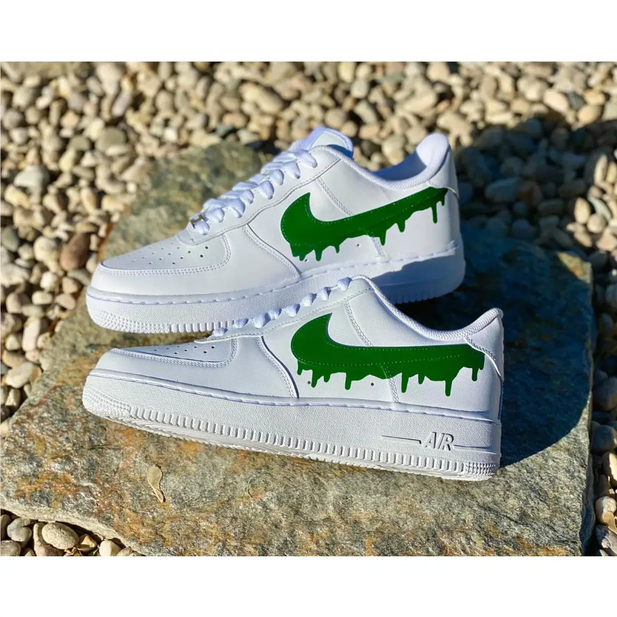 Nike shoes - Nike Air Force 1 - Air Force - DD8959-100 - Green 2