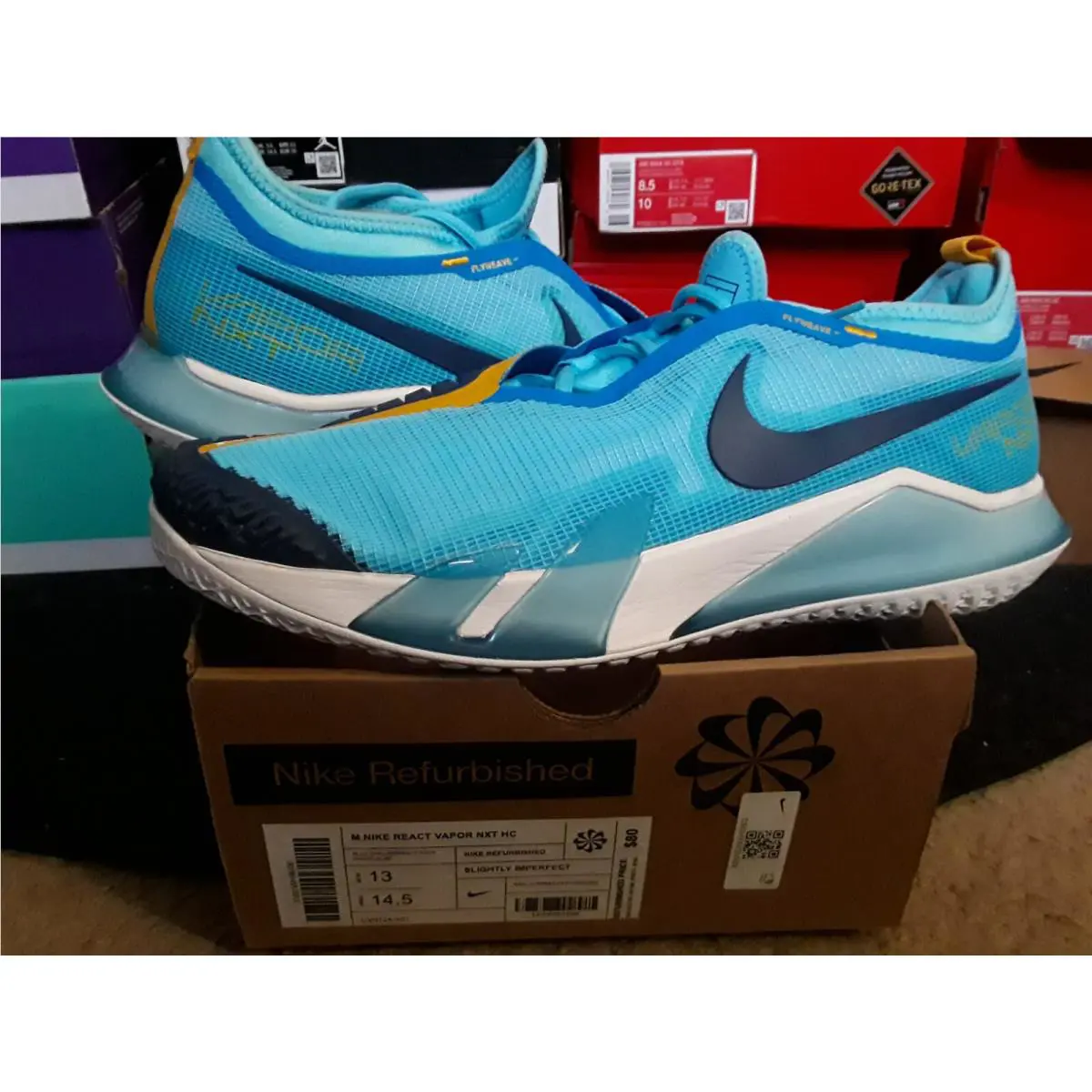 Nike shoes - Nike Air Zoom Vapor - Air Zoom Vapor - CV0724-401 - Blue 6